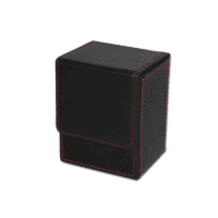 Deck box cuero BCW: Deck Case LX - Negro (Para 80 cartas con protector) - Imagen 2