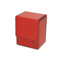 Deck box cuero BCW: Deck Case LX - Rojo (Para 80 cartas con protector) - Imagen 2