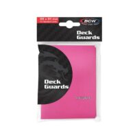 BCW: Protectores Standard Deck Guard Matte - Rosado