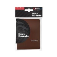 BCW: Protectores Standard Deck Guard Matte - Café