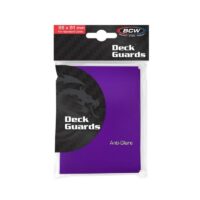 BCW: Protectores Standard Deck Guard Matte - Purpura