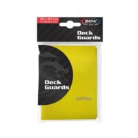 BCW: Protectores Standard Deck Guard Matte - Amarillo