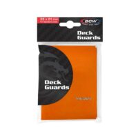 BCW: Protectores Standard Deck Guard Matte - Naranjo
