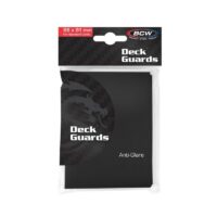BCW: Protectores Standard Deck Guard Matte - Negro