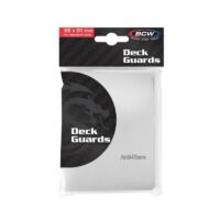 BCW: Protectores Standard Deck Guard Matte - Blanco