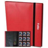BCW GAMING PRO-FOLIO 9-POCKET ALBUM ROJA