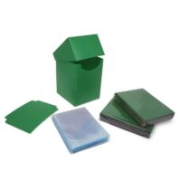 Combo Pack BCW Protectores + Perfect Size sleeves + Deck Box -Verde - Imagen 2
