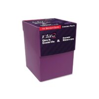 Combo Pack BCW Protectores + Perfect Size sleeves + Deck Box - Morado