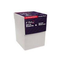 Combo Pack BCW Protectores + Perfect Size sleeves + Deck Box - Blanco