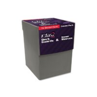 Combo Pack BCW Protectores + Perfect Size sleeves + Deck Box - Gris