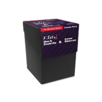 Combo Pack BCW Protectores + Perfect Size sleeves + Deck Box - Negro