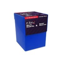 Combo Pack BCW Protectores + Perfect Size sleeves + Deck Box -Azul