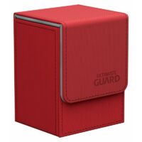 Ultimate Guard: Deck Box Flip Deck Case 80+ XenoSkin - Rojo