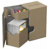 Ultimate Guard: Deck Box Flip'n'Tray 80+ XenoSkin - Sand - Imagen 2