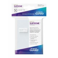 Ultimate Guard: Protectores Matte Supreme UX Standard  - Frosted
