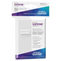 Ultimate Guard: Protectores Matte Supreme UX Standard  - Blanco