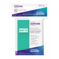 Ultimate Guard: Protectores Matte Supreme UX Standard  - Turquesa