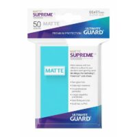 Ultimate Guard: Protectores Matte Supreme UX Standard  - Aquamarine