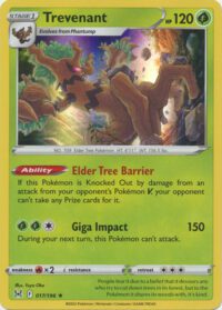Trevenant - 017/196 - Holo Rare - Inglés
