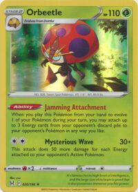 Orbeetle - 020/196 - Holo Rare - Inglés