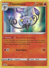 Chandelure - 026/196 - Holo Rare - Inglés
