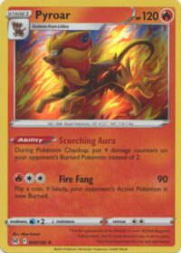 Pyroar - 029/196 - Holo Rare - Inglés
