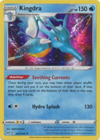 Kingdra - 037/196 - Holo Rare - Inglés