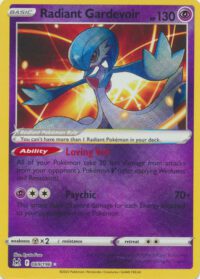 Radiant Gardevoir - 069/196 - Radiant Rare - Inglés