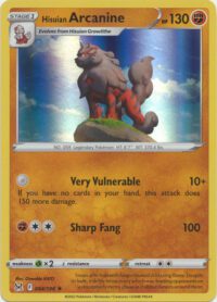 Hisuian Arcanine - 084/196 - Holo Rare - Inglés