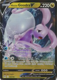 Hisuian Goodra V - 135/196 - Ultra Rare - Inglés