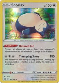 Snorlax - 143/196 - Holo Rare - Inglés
