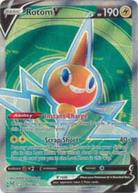 Rotom V - 176/196 - Full Art Ultra Rare - Inglés