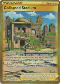 Collapsed Stadium - 215/196 - Secret Rare - Inglés