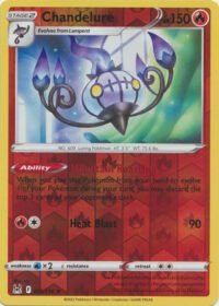 Chandelure - 026/196 - Holo Rare Reverse Holo - Inglés