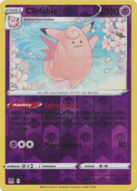 Clefable - 063/196 - Rare Reverse Holo - Inglés