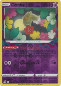 Comfey - 079/196 - Rare Reverse Holo - Inglés