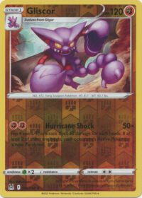 Gliscor - 096/196 - Rare Reverse Holo - Inglés