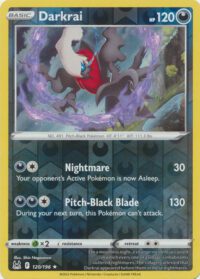 Darkrai - 120/196 - Holo Rare Reverse Holo - Inglés