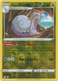 Hisuian Goodra - 134/196 - Holo Rare Reverse Holo - Inglés