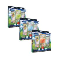 Pokemon GO: Pin Collection x3 - Inglés (Set completo)