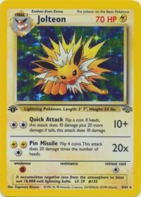 Jolteon - 4/64 - Holo 1st Edition - Español - Played