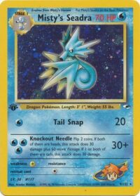 Misty's Seadra - 9/132 - Holo 1st Edition - Inglés - Played