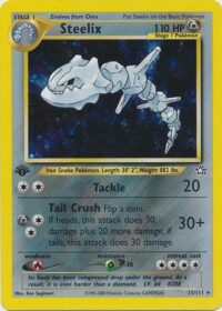 Steelix - 15/111 - Holo 1st Edition - Inglés - Near Mint