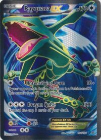 Rayquaza EX - 104/108 - Full Art Ultra Rare - Inglés - Moderately Played
