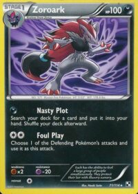 Zoroark - 71/114 - Rare Theme Deck Exclusive - Inglés