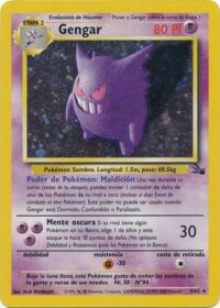 Gengar - 5/62 - Holo 1st Edition - Español - Played