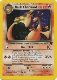 Dark Charizard - 4/82 - Holo Unlimited - Inglés - Moderately Played (Ver fotos)