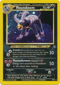 Houndoom - 4/75 - Holo Unlimited - Inglés