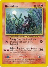Houndour - 24/75 - Rare Unlimited - Inglés
