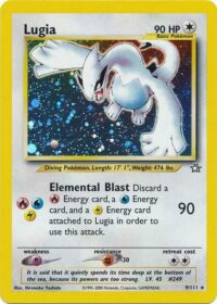 Lugia - 9/111 - Holo Unlimited - Inglés - Heavy Played